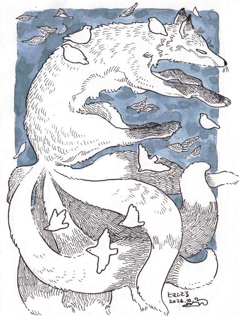 ヒマしてる（原画）
