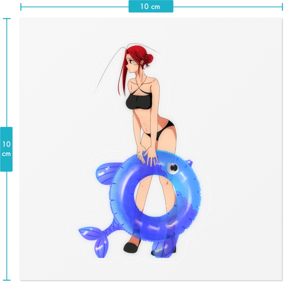 にょた悟浄のステッカー