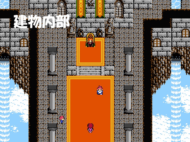 ファミコン風RPG基本マップ素材セット