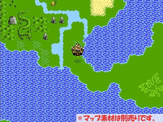 ファミコン風RPG歩行キャラセット