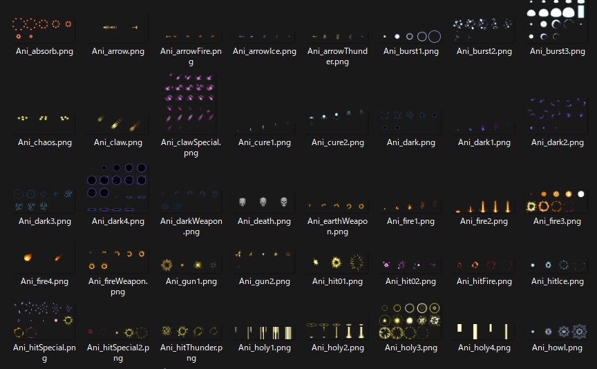 8bitレトログラフィック エフェクト素材集