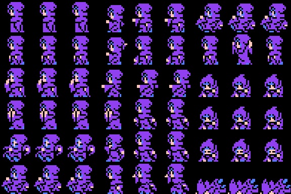 8bitレトログラフィック SVキャラ素材集