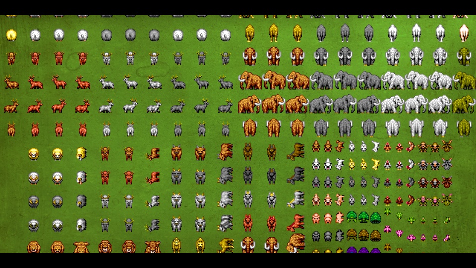 メガファンタジー 歩行NPC &顔グラ