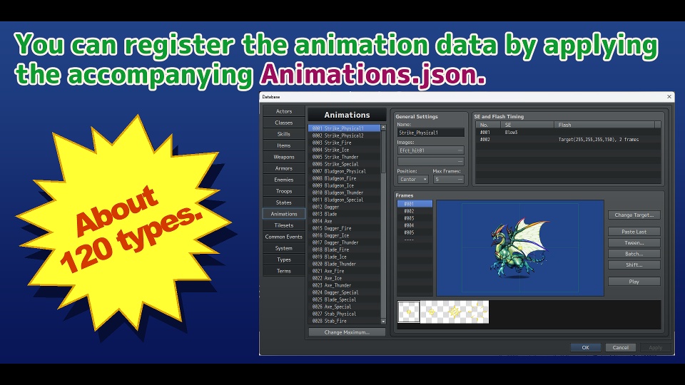 メガファンタジー ピクセルエフェクトパック