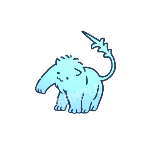もふもふライガー　アクリルブロック