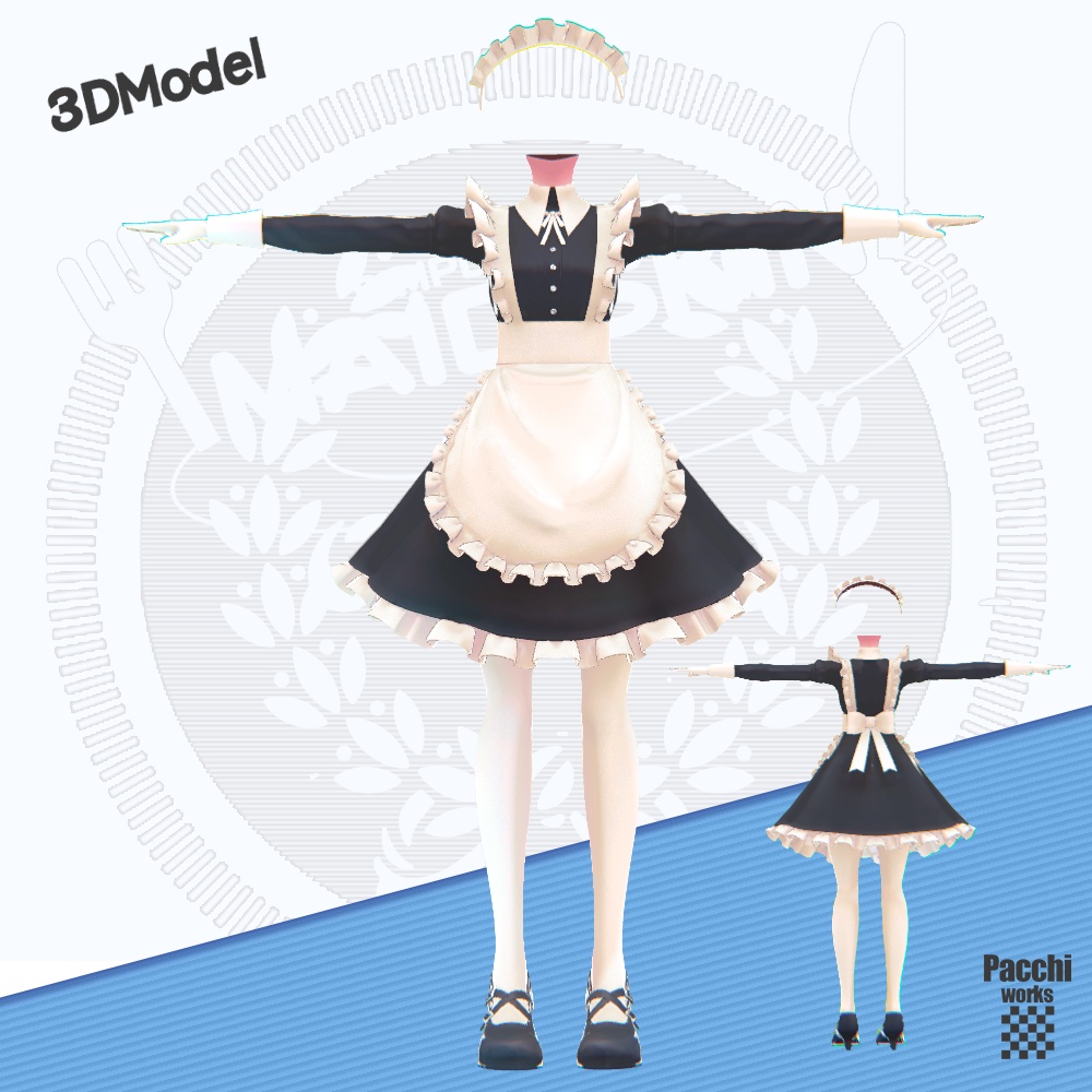 【ユウ用】メイド衣装