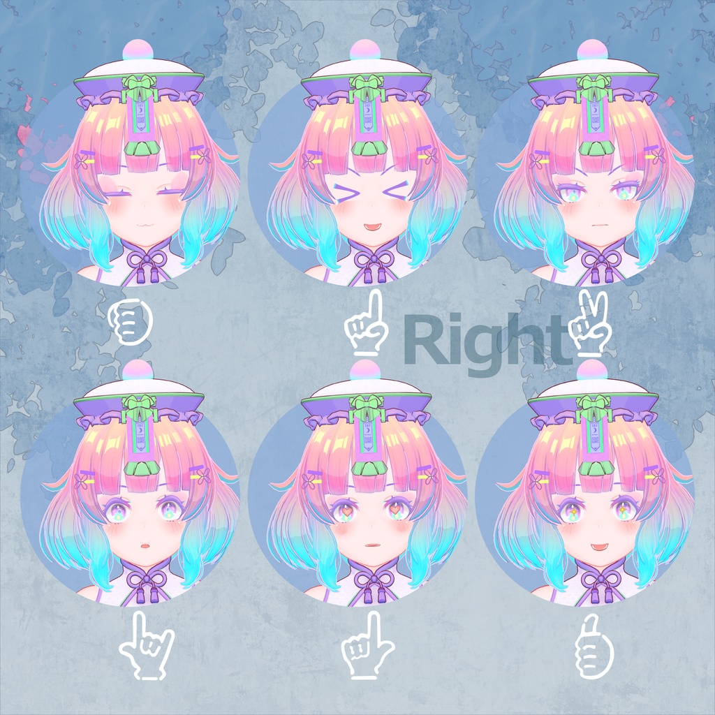 オリジナル3Dモデル『めるしー』