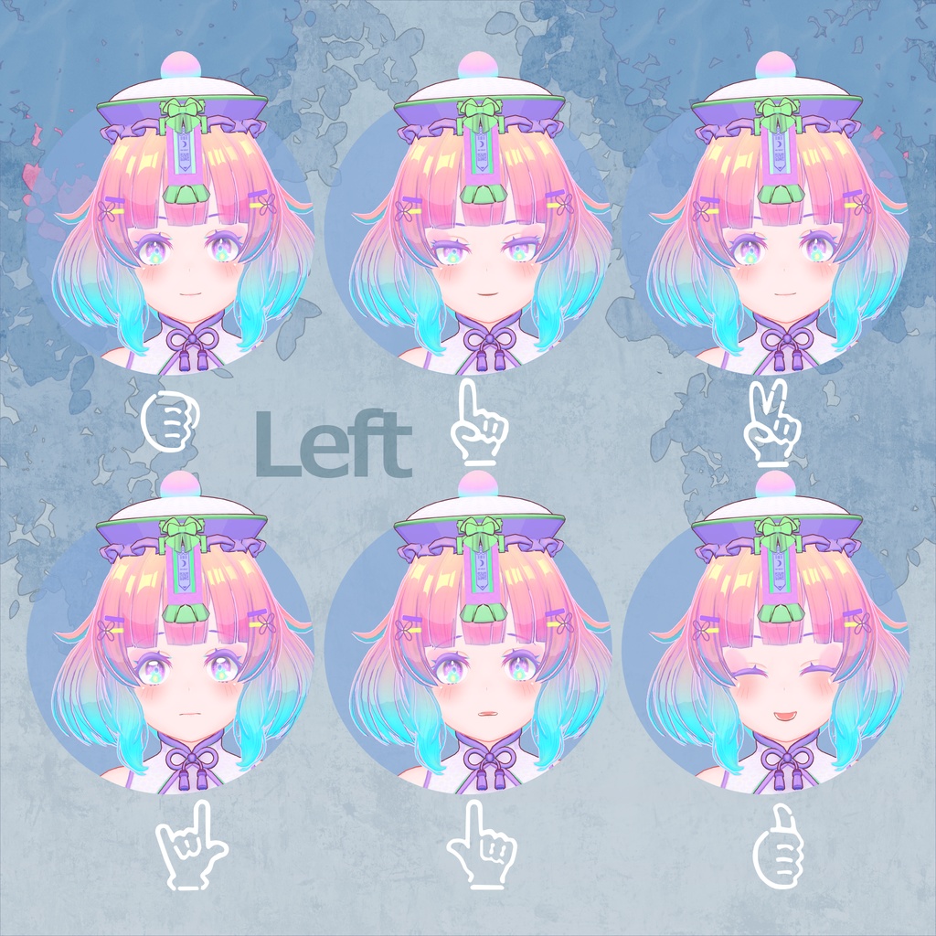 オリジナル3Dモデル『めるしー』