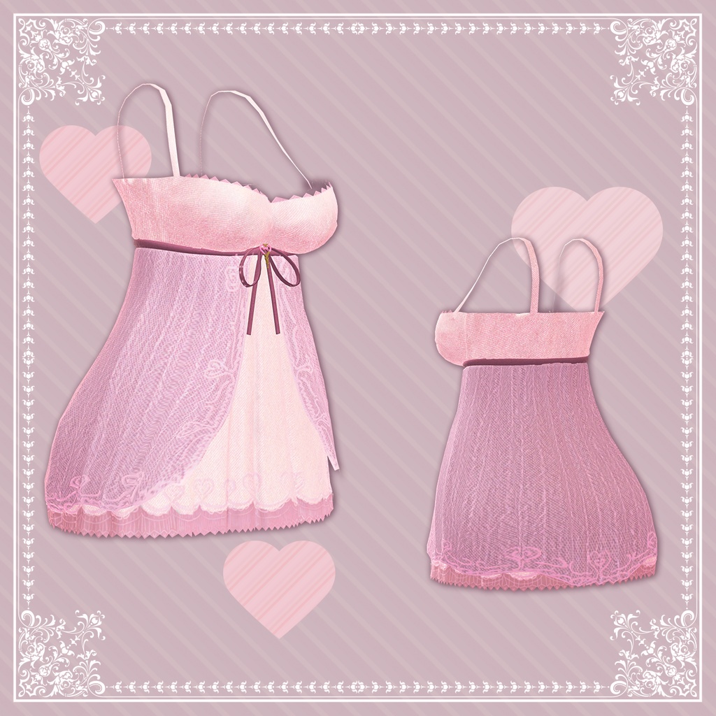 【Valentine Negligee】セレスティアちゃん対応