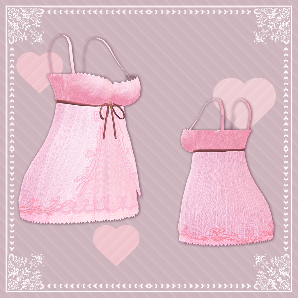 【Valentine Negligee】セレスティアちゃん対応