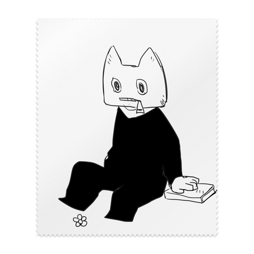 【退廃した僕ら】猫のメガネ拭き