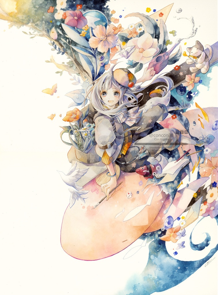 A5カード「green planet」