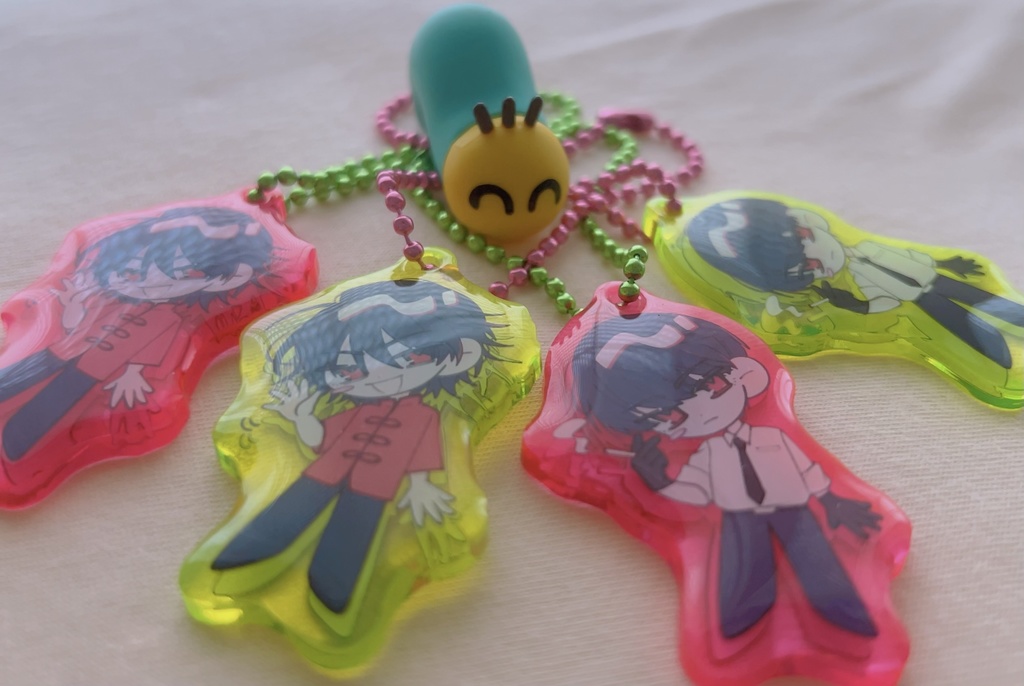 【グッズ】ぷっくりドーミングアクキー【大静】