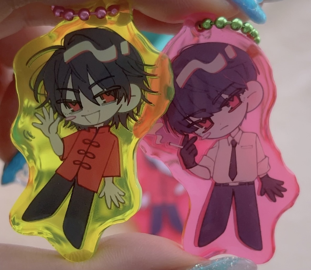 【グッズ】ぷっくりドーミングアクキー【大静】