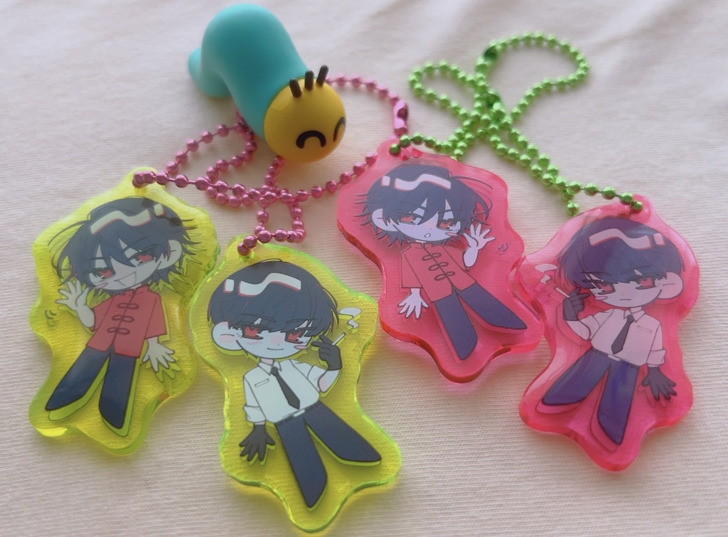 【グッズ】ぷっくりドーミングアクキー【大静】