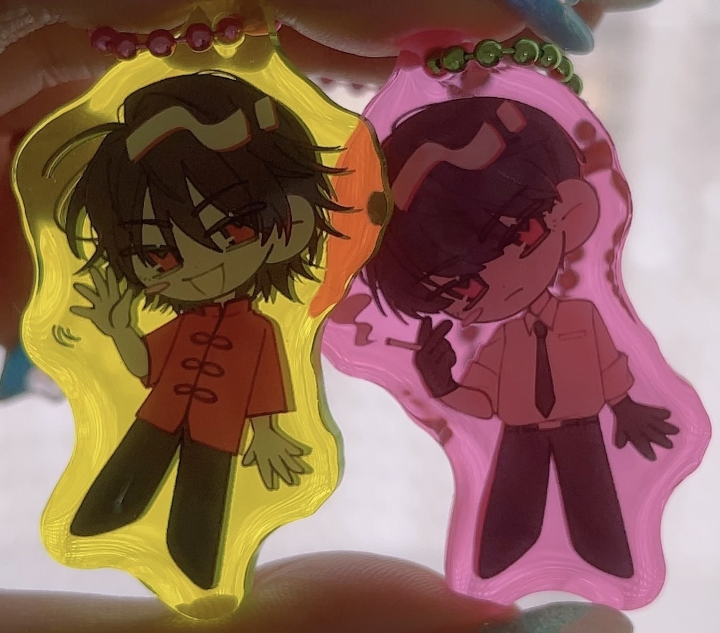 【グッズ】ぷっくりドーミングアクキー【大静】