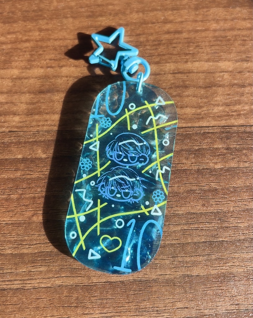 【グッズ】水面アクリルタグ【大静】