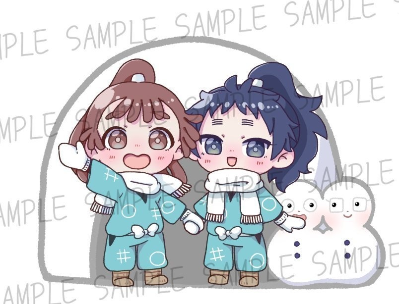 【勘くく】アクリルメモスタンド