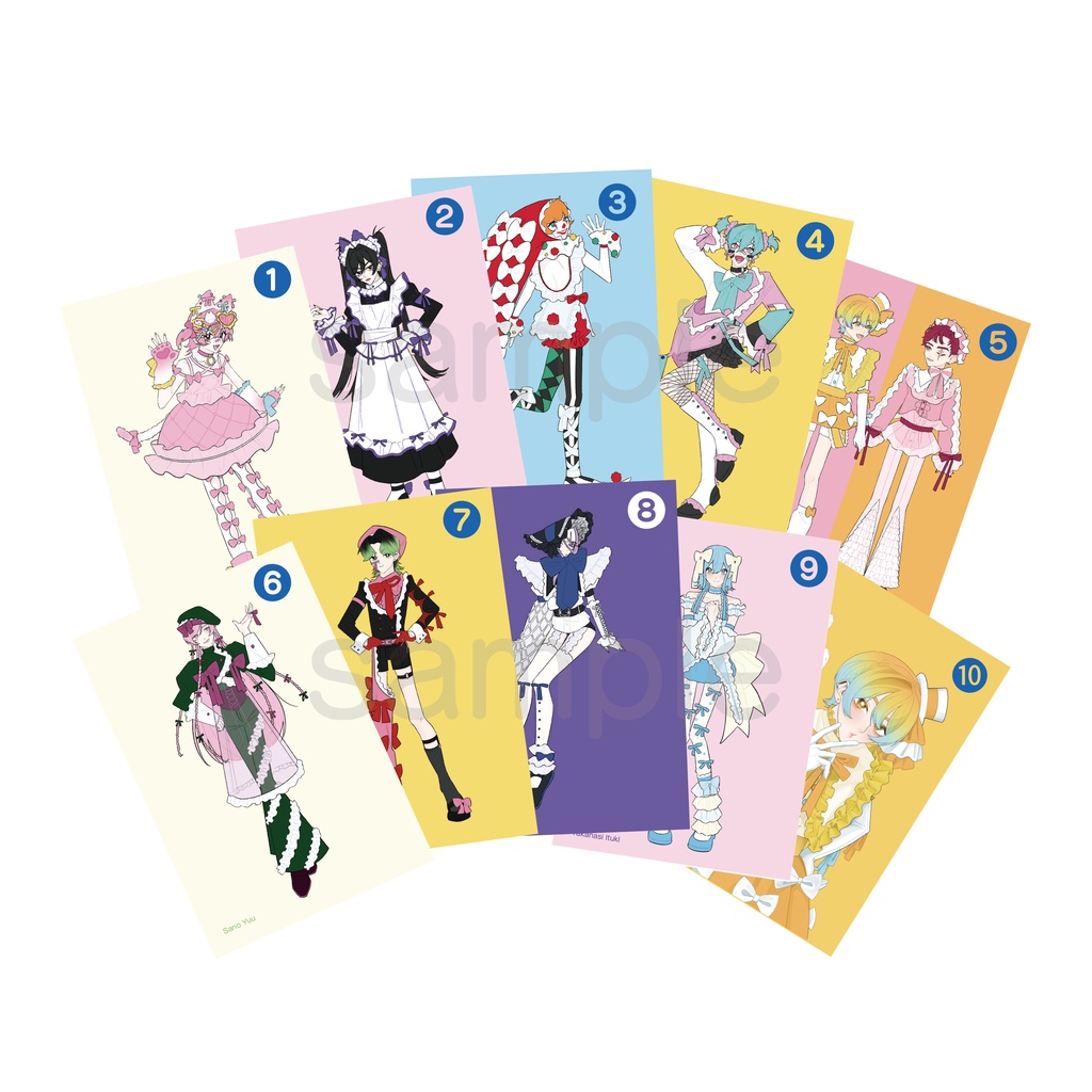 ポストカード10種