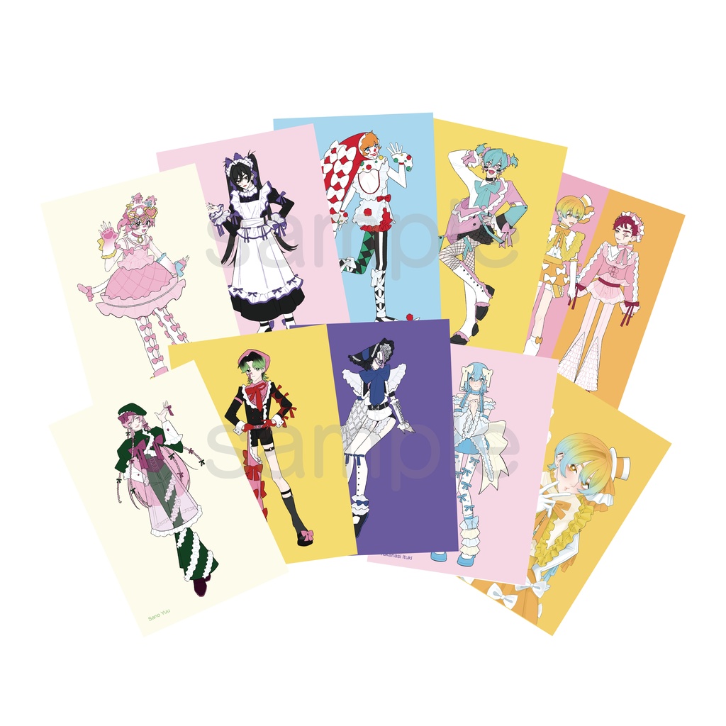 ポストカード10種