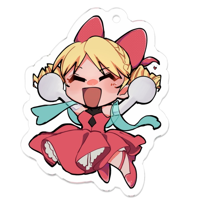 ぴょいっとアクキー【オタクお嬢様】