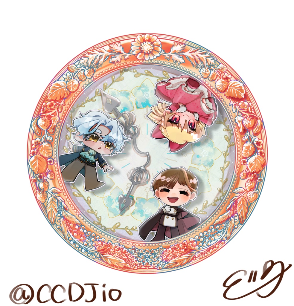 時計モチーフシャカシャカアクキー