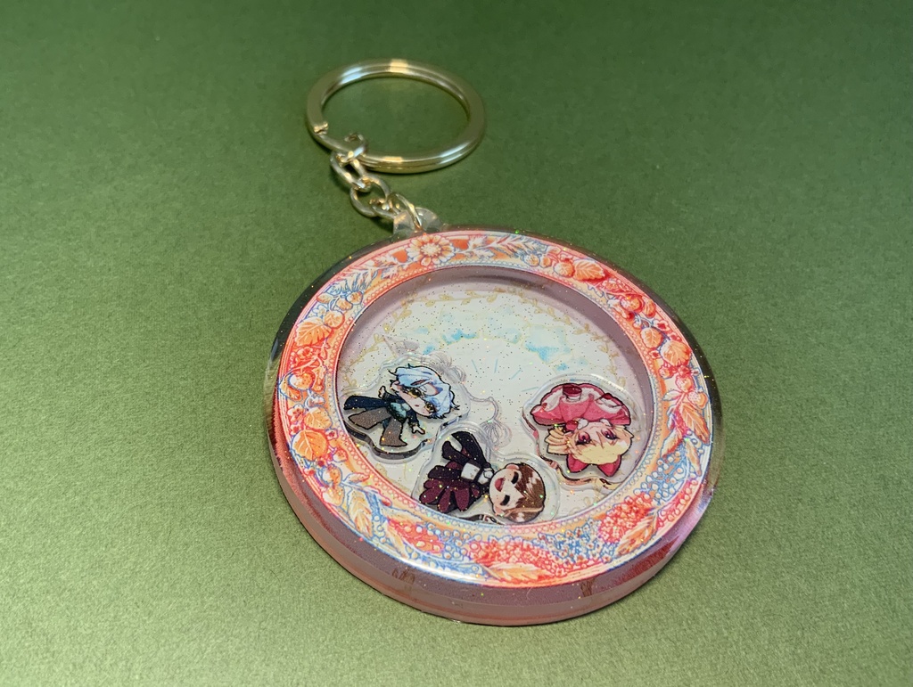 時計モチーフシャカシャカアクキー