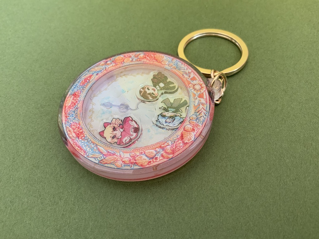 時計モチーフシャカシャカアクキー