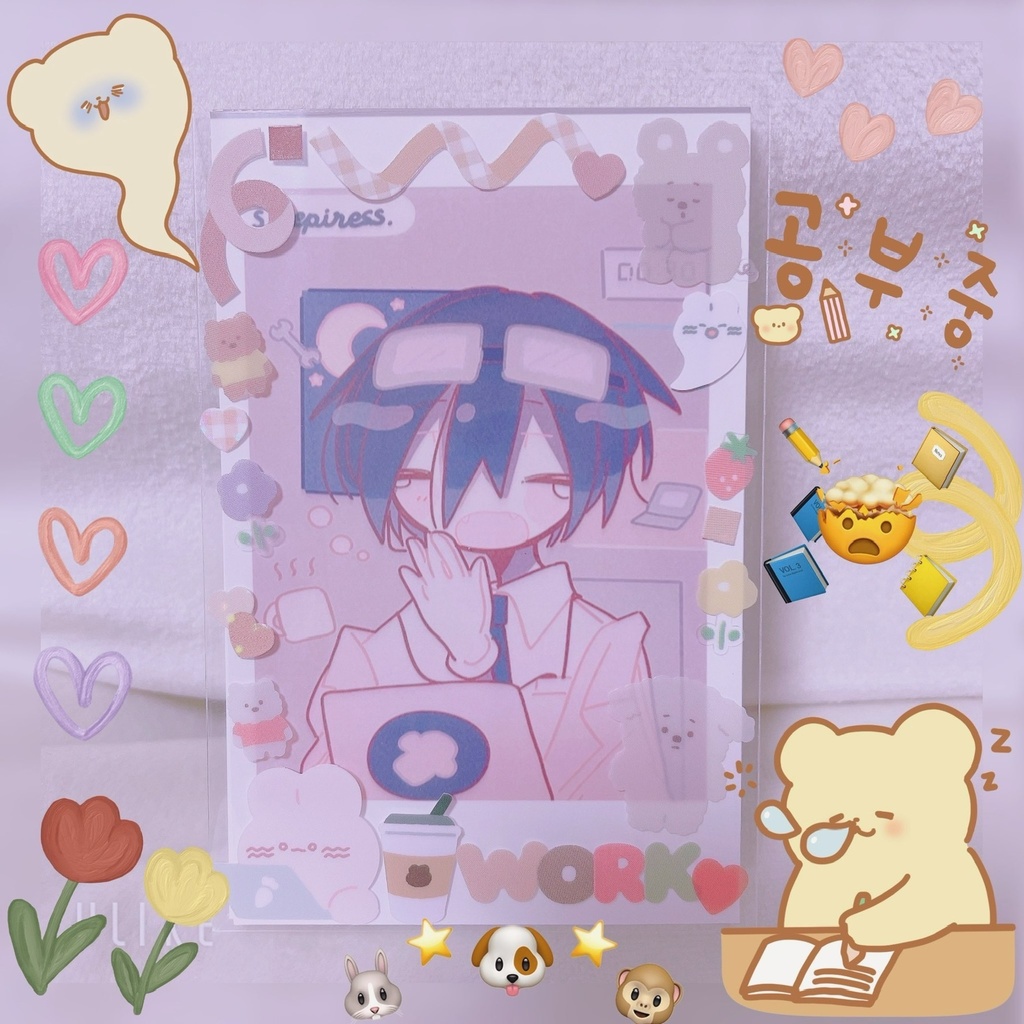 東雲トレカ(デコ付き)