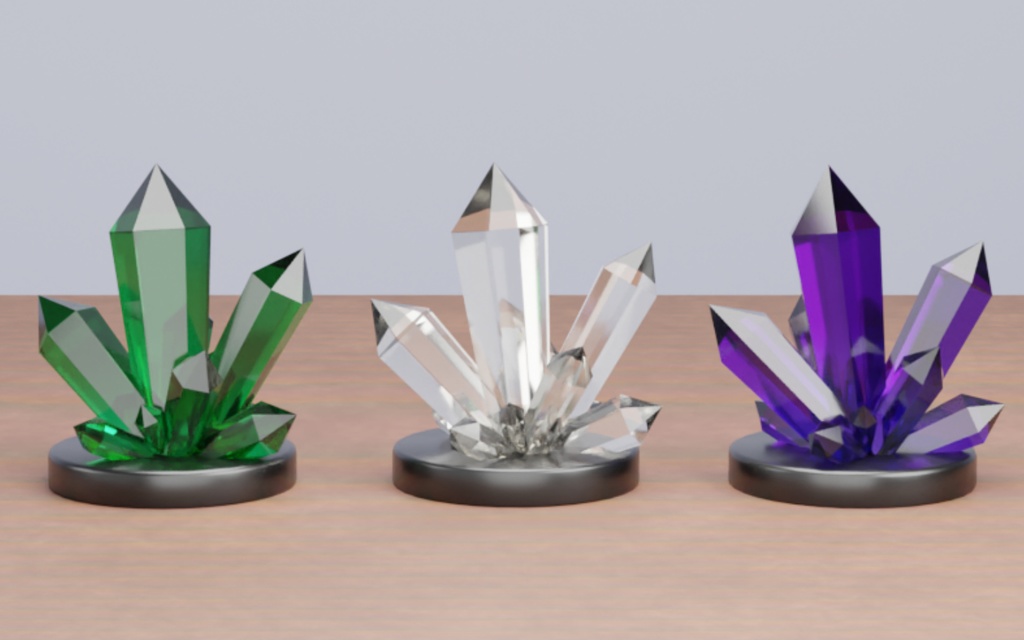 六角柱の結晶石