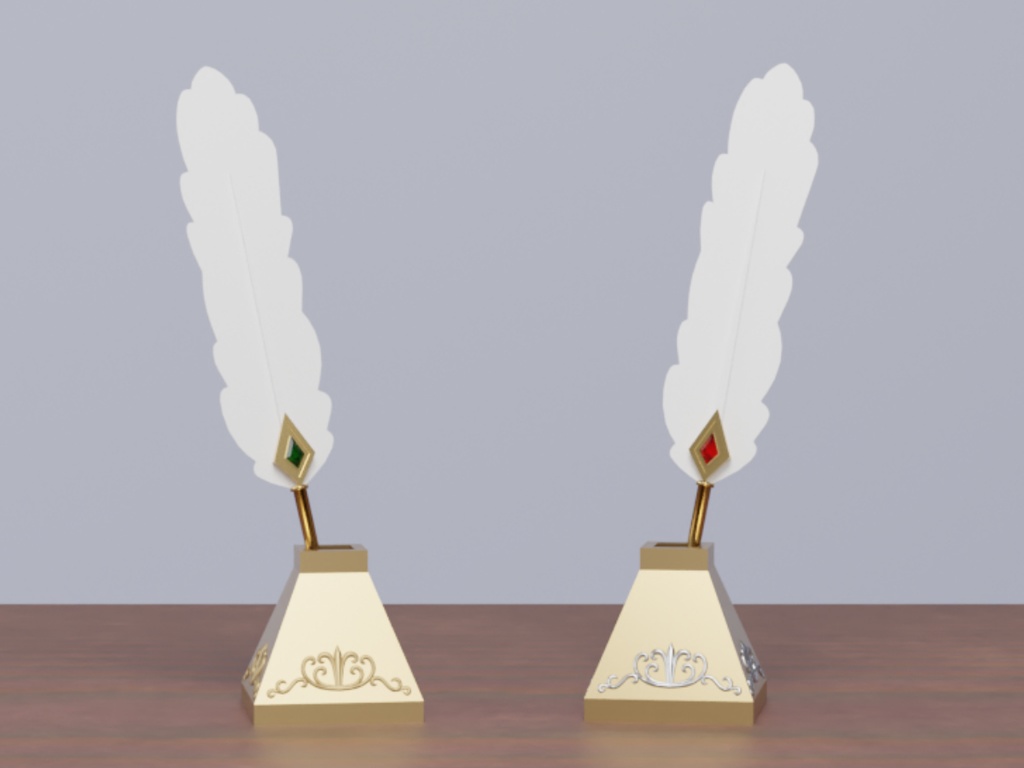 フェザーペン&ペンスタンド