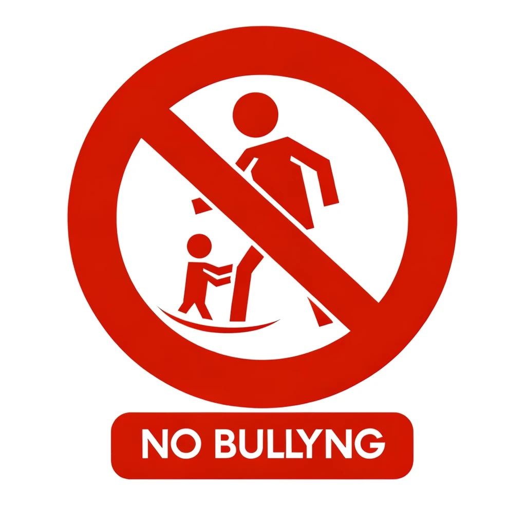 いじめ禁止の標識