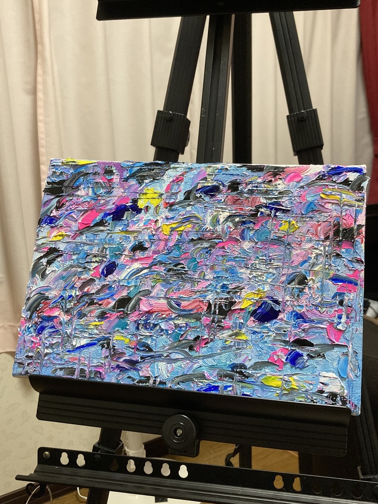 ノイズ【絵画/油絵】