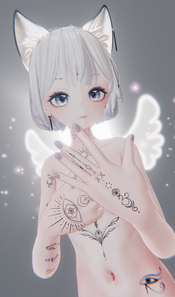 Unalome symbol tattoo