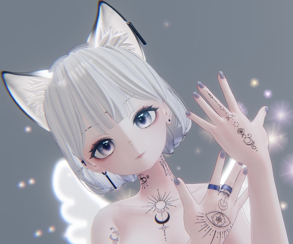 Unalome symbol tattoo