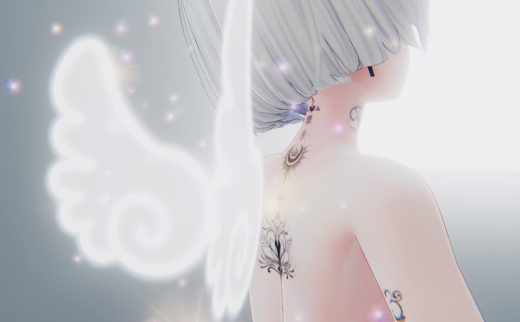 Unalome symbol tattoo