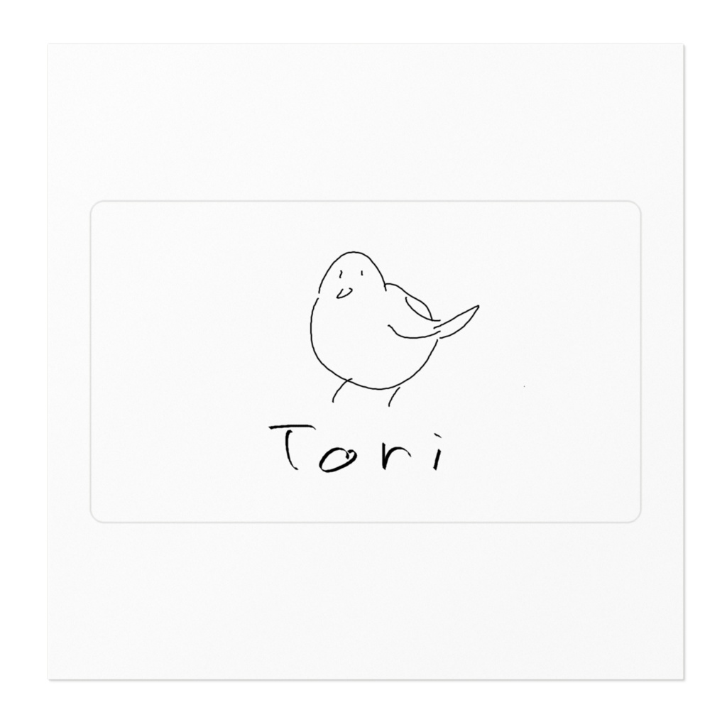 Tori ステッカー