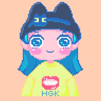 HGKYSロング ┋Vtube studio対応┋ドット絵┋ Live2D