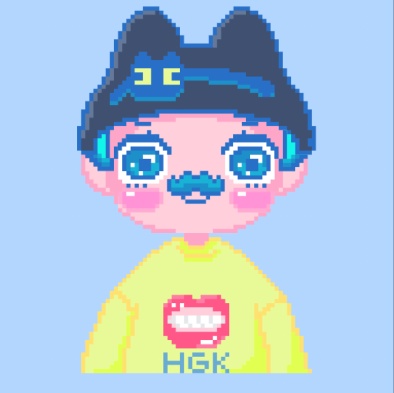 HGKYSヒゲ ┋Vtube studio対応┋ドット絵┋ Live2D