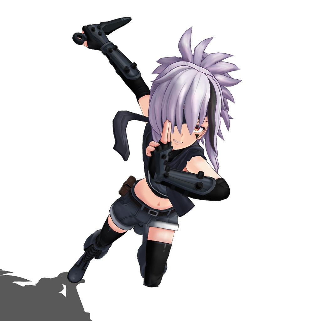 オリジナル3Dモデル「白夜」