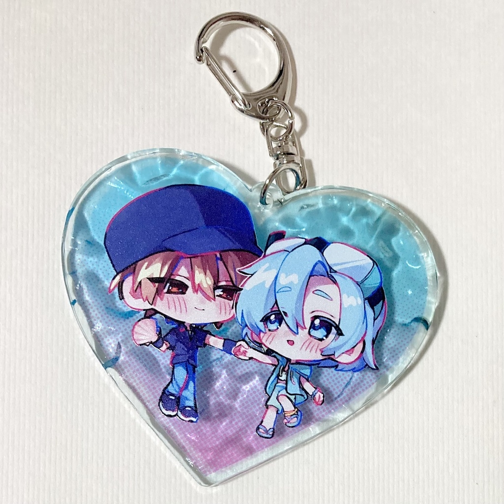 【非公式】恭弥&扇 水面アクリルキーホルダー