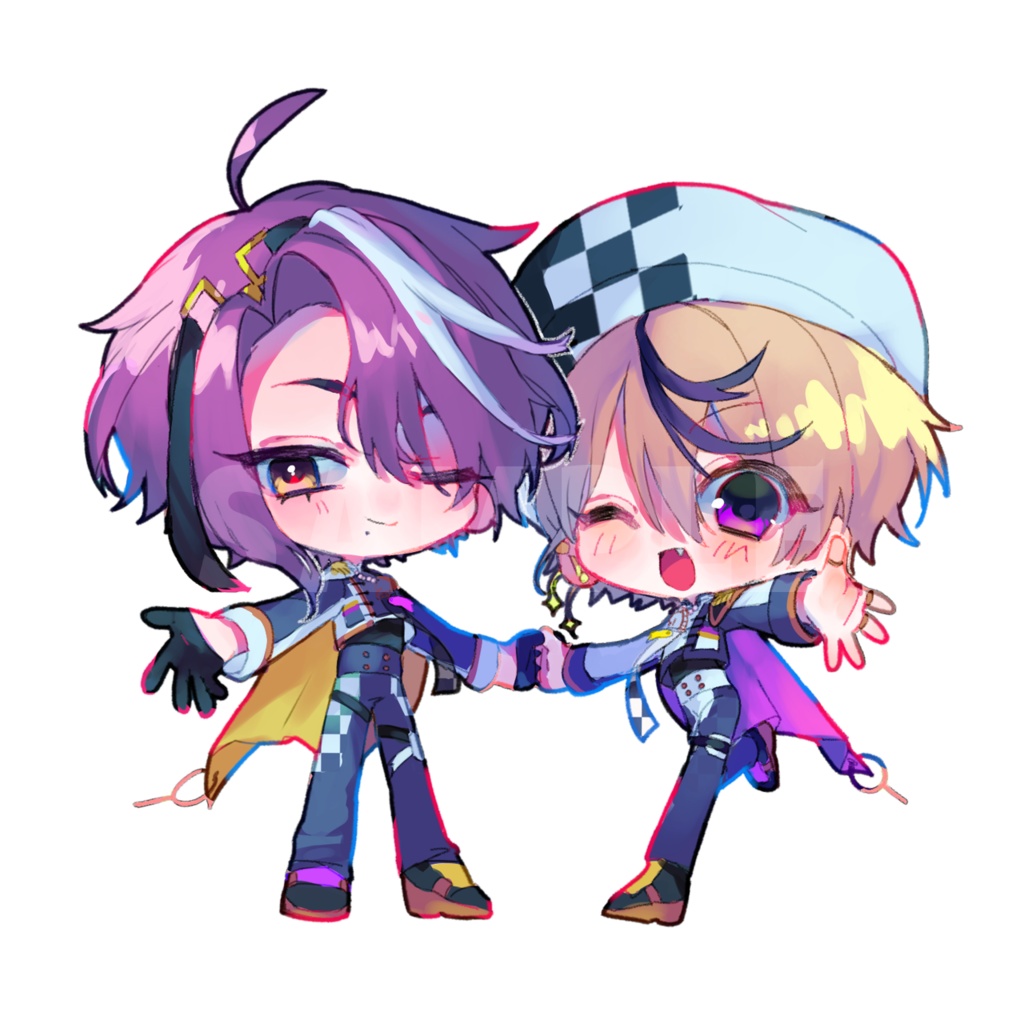 【非公式】雨水2PL アクリルキーホルダー