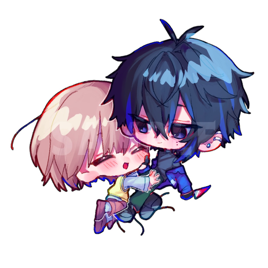 【非公式】雨水2PL アクリルキーホルダー