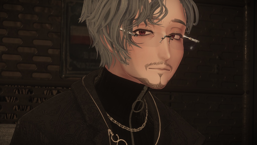 【斑霞-Hanka-専用】イケおじ風 髭テクスチャ