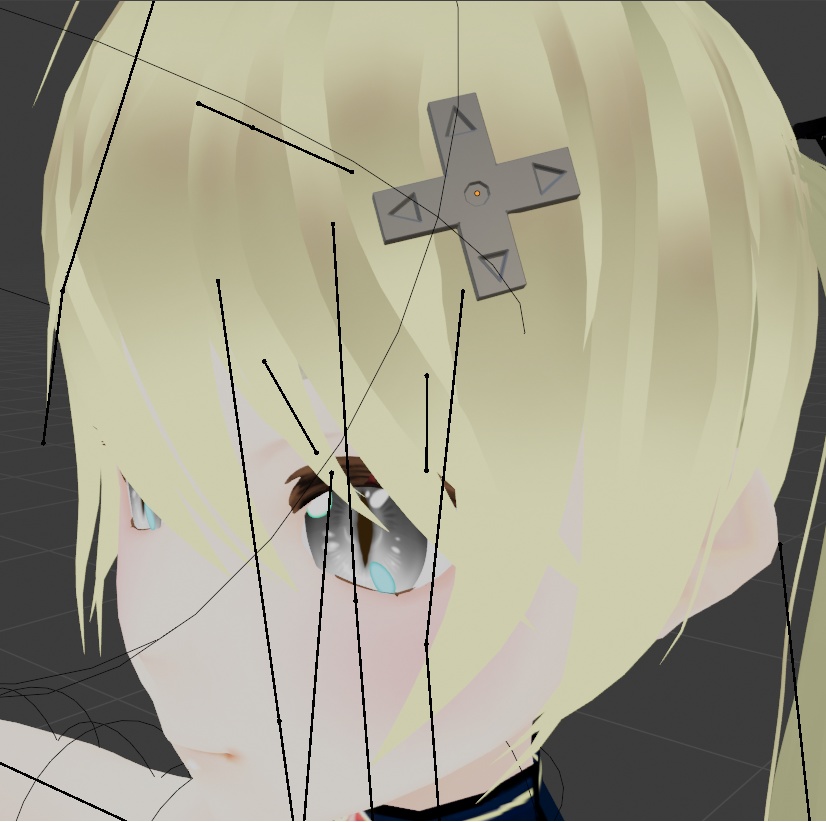 はねゆずヘアアクセ