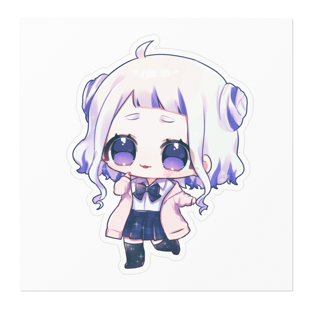 あざとねこぱんちのステッカー