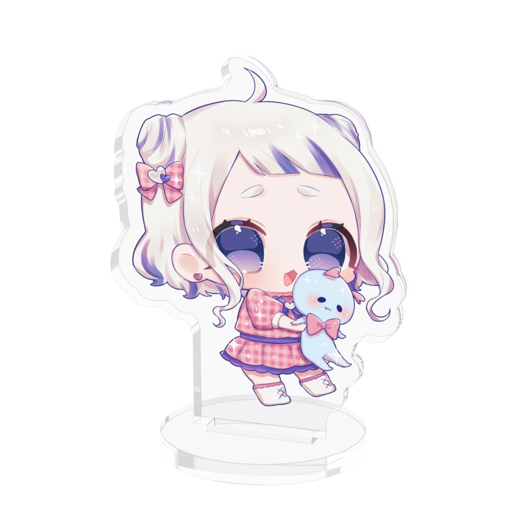 アイドルねこぱんちともたんちゃんのアクリルスタンド
