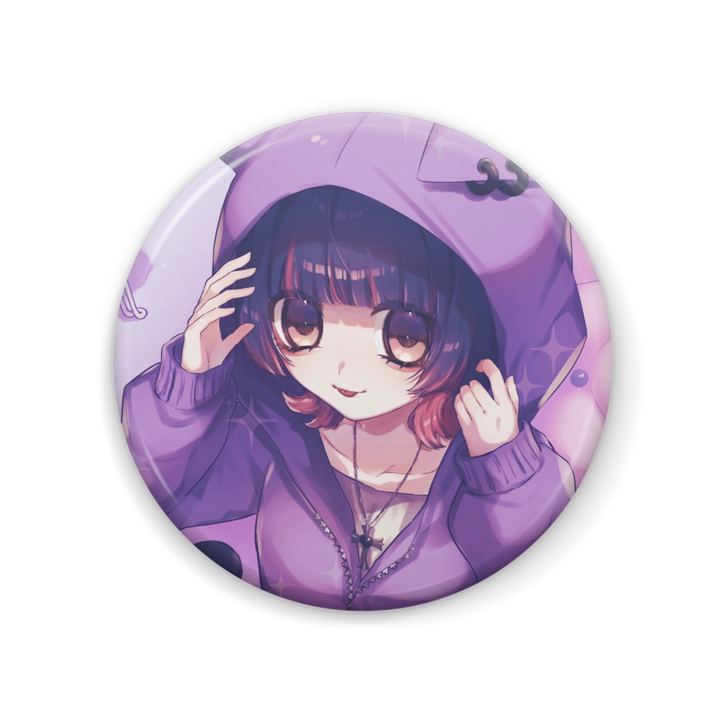 ねこぱんち　缶バッジ