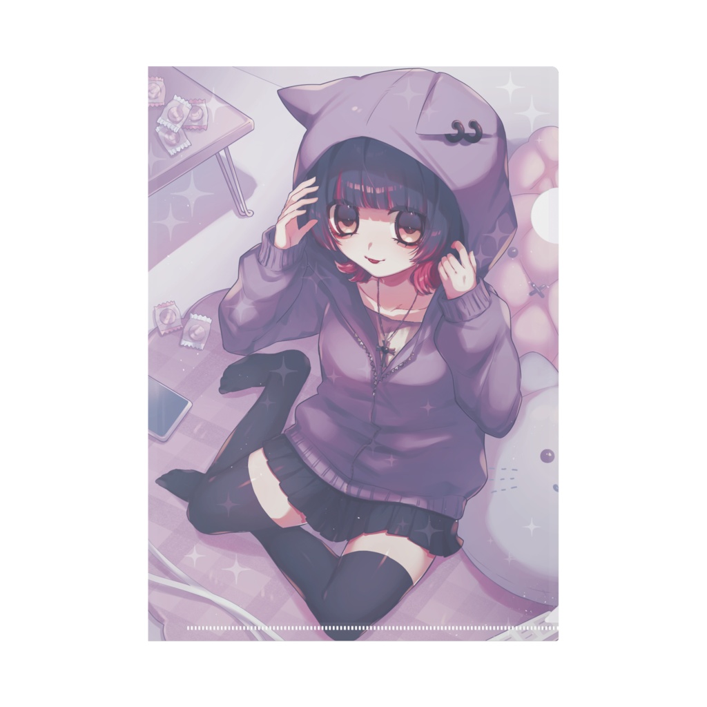 ねこぱんち クリアファイル