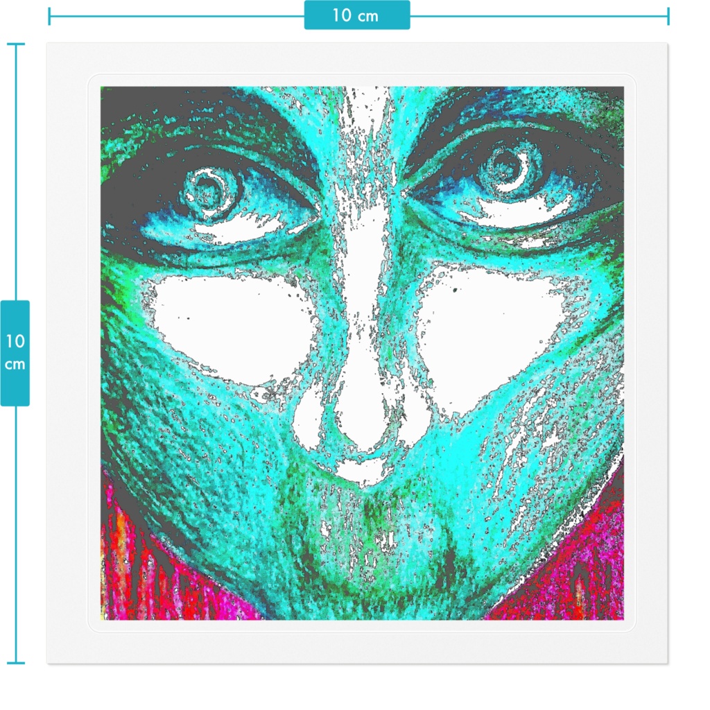 死人に口無しステッカー